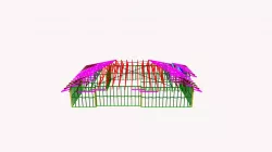T9274H2 Truss Layout 3D