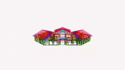 T9404H2 Truss Layout 3D
