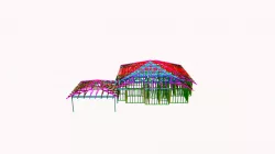 T9443 Truss Layout 3D