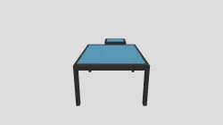 table and bedside table