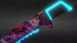 Tactical Kukri | Neon Slasher