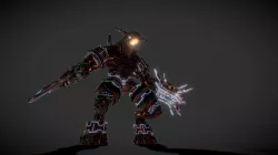 Techno-Lava Golem