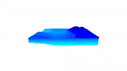 Temperature distribution in the subsurface