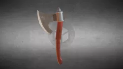 Texture Painting an Axe