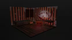 The Bedroom Of Horror- Diorama