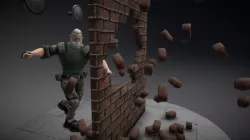 The Fighter Dynamic Pose