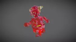 The Flash - LEGO 3D Model