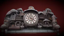 The Giant Ghibli Clock from Tokyo