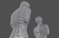 Ali and Nino - The Statue of Love - printable 3D model