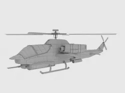 Apatche Helocopter 3D model