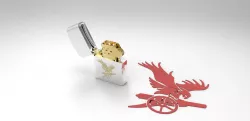 Arsenal Zippo Lighter