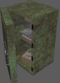 Bank Vault and Money 3D model