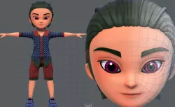 Base BoyV04 Clothing V01 3D model