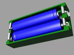 Battery Holder 2x AAA