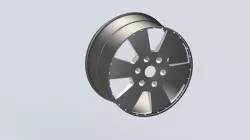 Black 18" rim