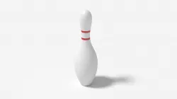 Bowling Pin Low-poly  3D model