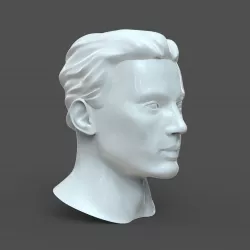 CAD Male Head Model M2P1D0V1head 3D model