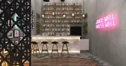 Cafe Bar 3D Model  3D model