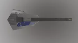 Catio Cg-20 Guitar Synth 80s Low-poly  3D model
