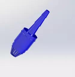 chemical check valve and filter