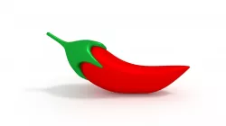 Chili Pepper Low-poly  3D model