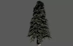 Christmas Tree Low-poly  3D model