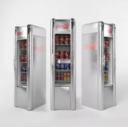 Coca-Cola Refrigerator 3D model