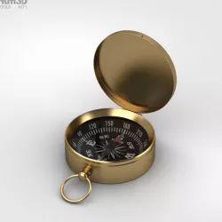Compass 3D model