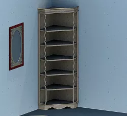 CORNER DİSPLAY CABİNET