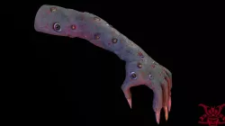 Demon Hand Low-poly  3D model
