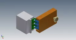Door Hinge with Sliding Feature