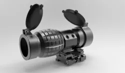 EOTech 3x FTS Magnifier 3D model