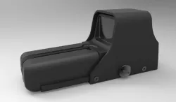 EOTech 552 Holographic Sight 3D model