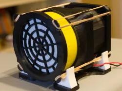 Fan / Filter blow coupler