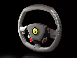 Ferrari 458 Italia steering wheel