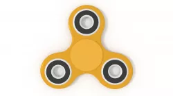 Fidget Spinner with 7 Textures 3D model
