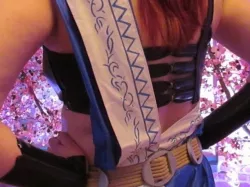 Final Fantasy XII: Fang Belt Buckles & Sash Stencil