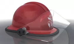 Firefighting Helmet 3D model