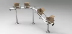 Flexible conveyor vertical type