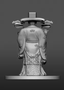 Fortune God 3D model