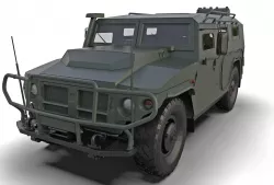 GAZ 2331 Tiger-M 3D model