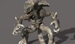Giant Creature Low-poly  3D model