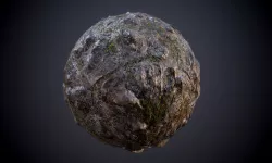 Ground Terrain Dirty Stone Muddy Seamless PBR Texture Texture