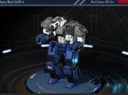 Heavy Mech Hellfire Low-poly  3D model