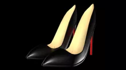 High Heel 01 Without Sign Low-poly  3D model