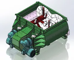 JS2000 concrete mixer