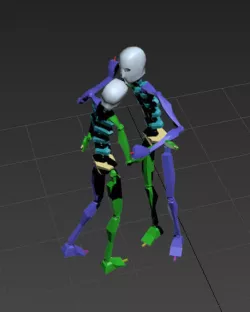 kiss- french kiss 3D model