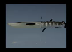knife 7000 Low-poly  3D model