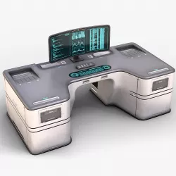 Lab Table 02 3D model
