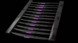 Ladder Sci-Fi Low-poly  3D model